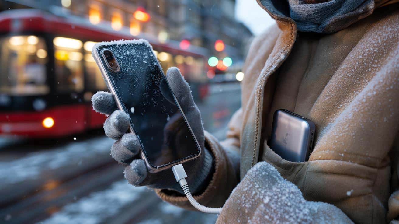 Handys im Winter: Der wahre Grund, warum sie bei Kälte plötzlich ausgehen